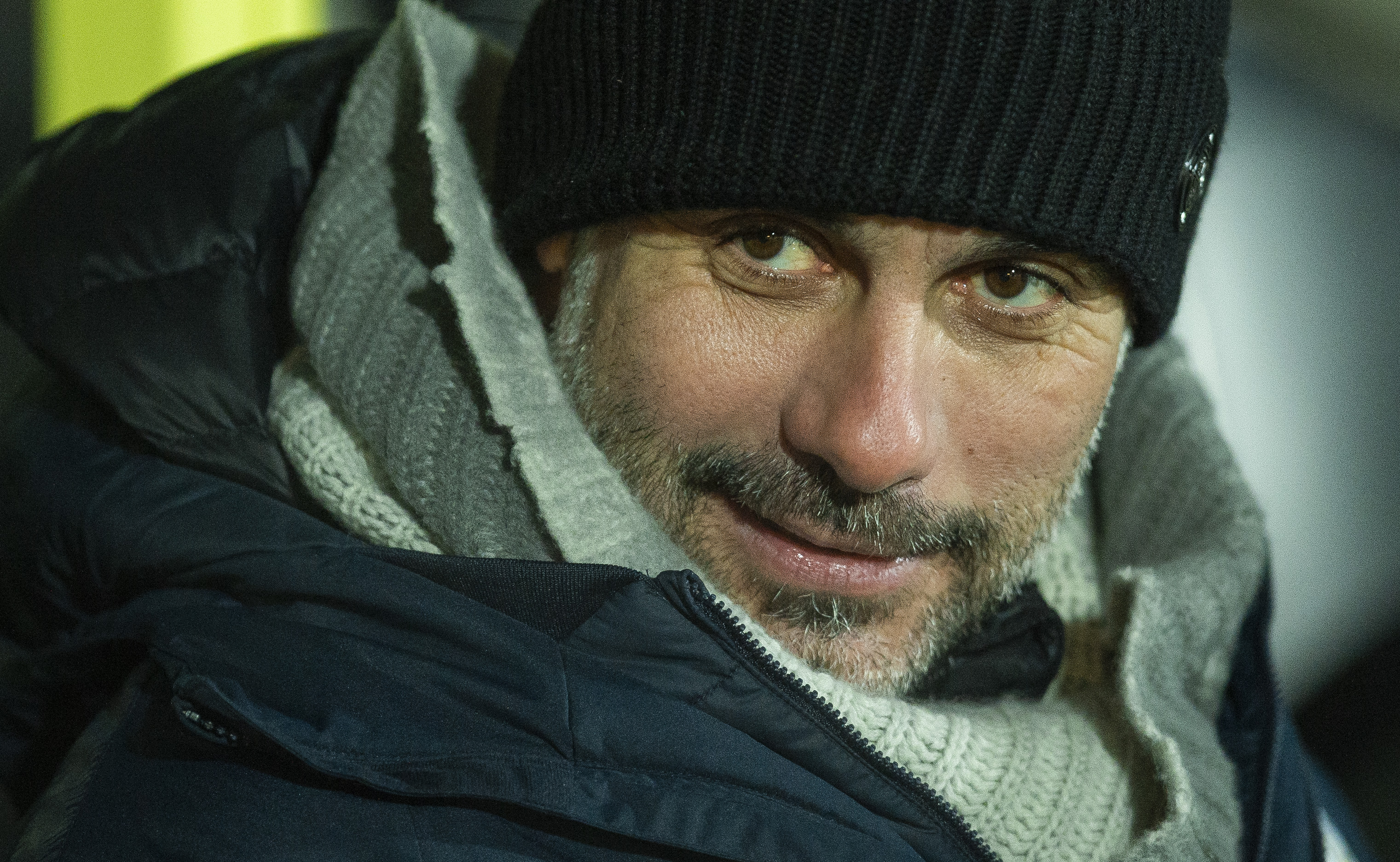 epa07313106 Manchester City manager Pep Guardiola reacts during the Carabao Cup semi-final second leg soccer match between Burton Albion and Manchester City held at the Pirelli Stadium in Burton upon Trent, Britain, 23 January 2019. EPA-EFE/PETER POWELL