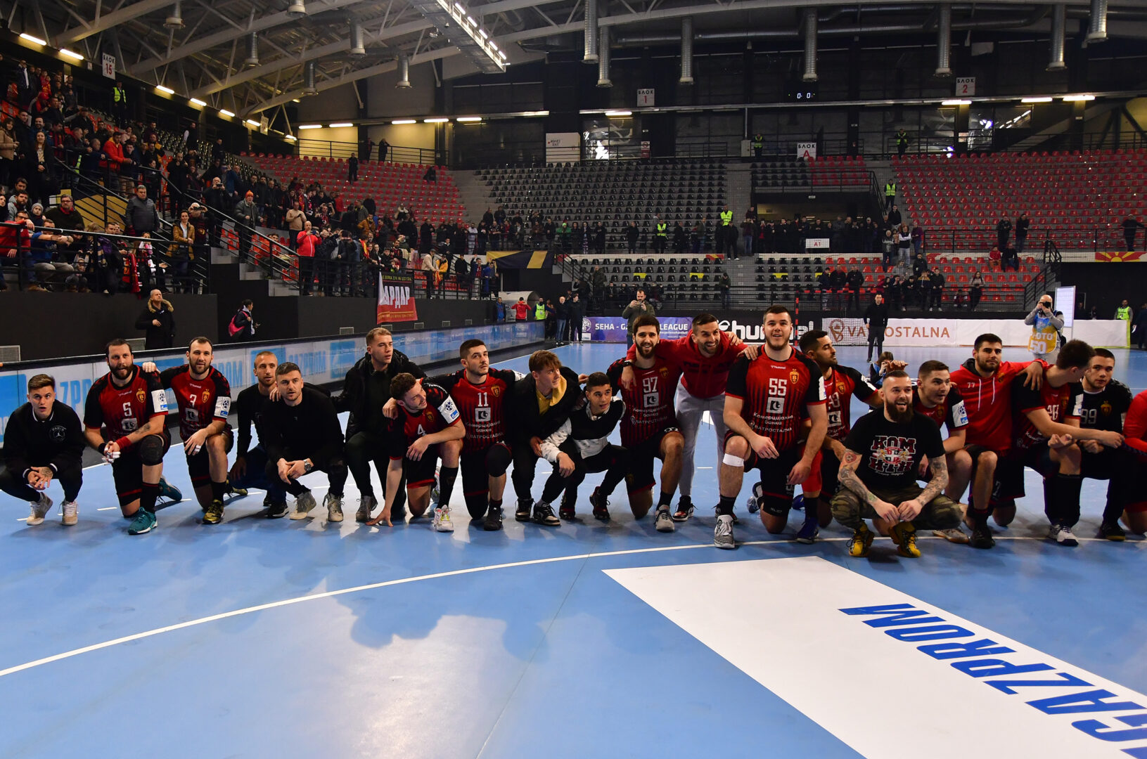 Еден е Вардар! Ракометарите и „Комити“ обединети со поддршка за